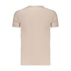 Pink Cotton Womens T-Shirt