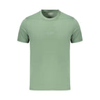 Green Cotton Men's T-Shirt