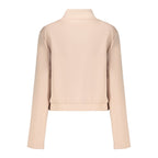 Pink Polyester Women's Sweatshirt