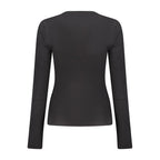 Black Viscose Women's Sweater