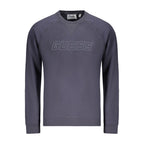 Blue Cotton Men's Sweatshirt