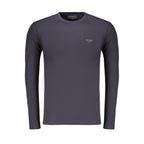 Blue Cotton Men's T-Shirt