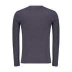 Blue Cotton Men's T-Shirt