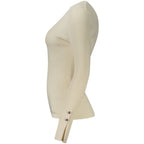 Bianco Viscose Women Sweater