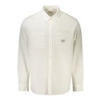 White Cotton Men's Shirt