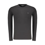 Black Cotton Men's T-Shirt