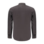 Black Cotton Men's Shirt