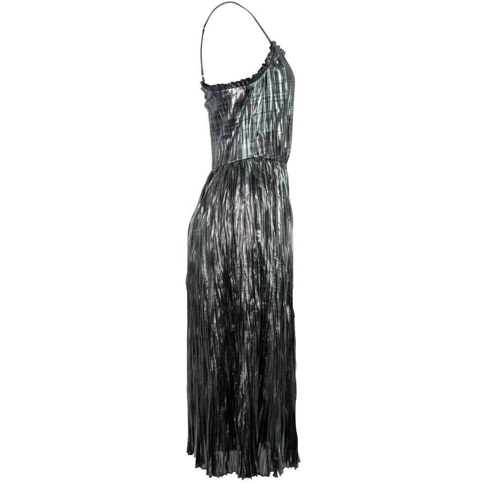 Black Polyester Women Dress