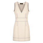 Beige Lamb Women Dress