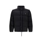 Black Goose Down Full-Length Jacket