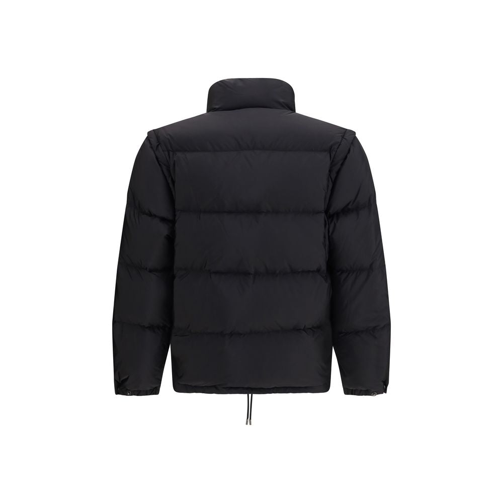 Black Goose Down Full-Length Jacket