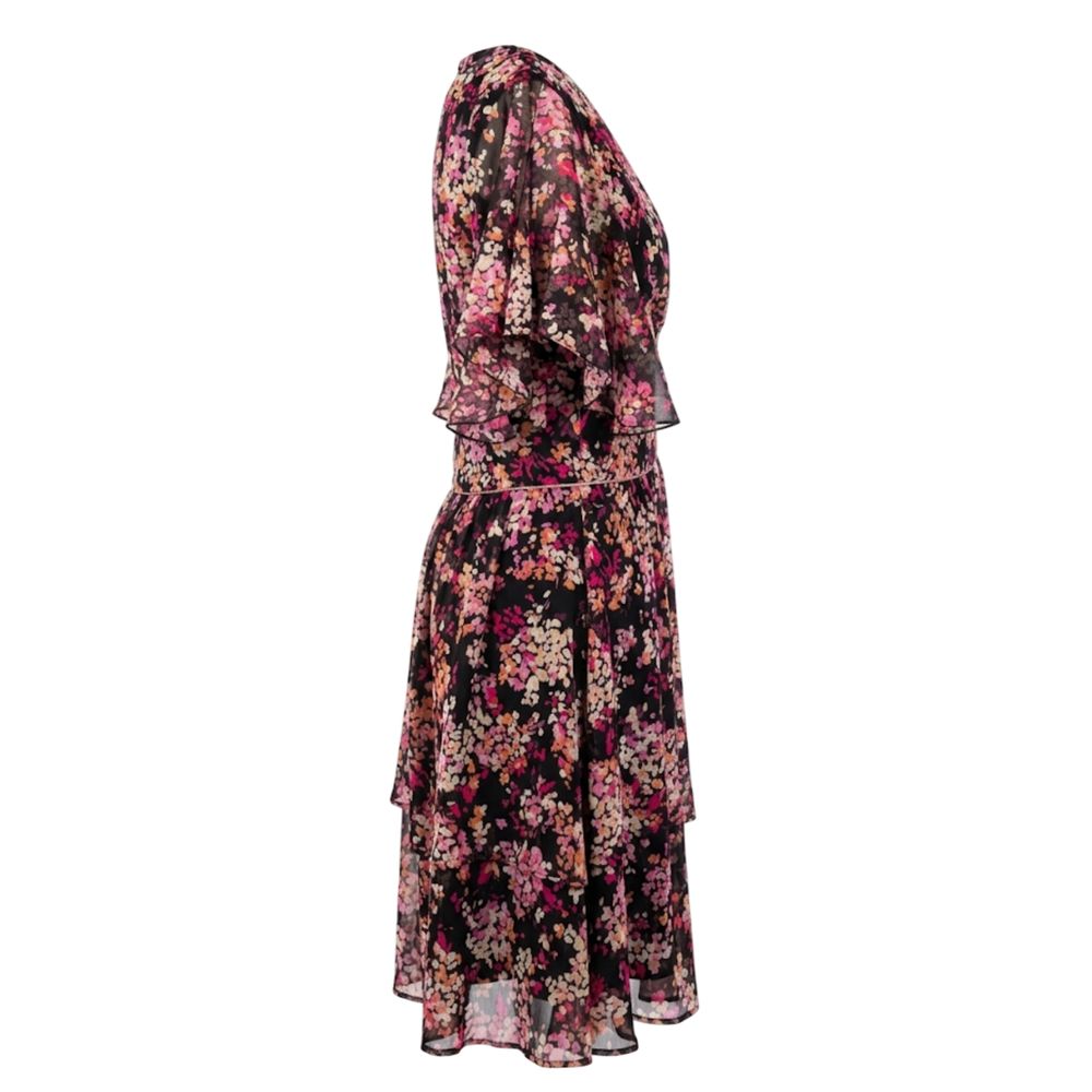 Black Polyester Women Dress