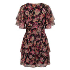 Black Polyester Women Dress
