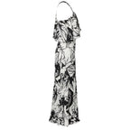 Black Polyester Women Dress