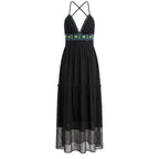 Black Cotton Women Dress