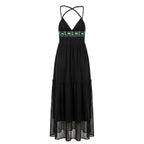 Black Cotton Women Dress
