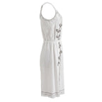 White Cotton Women Dress