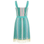 Green Cotton Women Dress