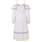 White Cotton Women Dress