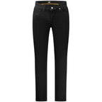 Black Cotton Men Jeans