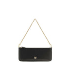 Black Calf Leather Bos Taurus Shoulder Bag