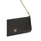 Black Calf Leather Bos Taurus Shoulder Bag