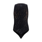 Black Polyamide Bodysuit