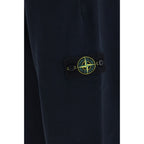 Blue Cotton Joggers (Workout Pants)