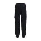 Black Cotton Joggers (Workout Pants)
