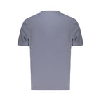 Blu Cotton Uomo T-Shirt