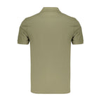 Green Cotton Men's Polo Shirt