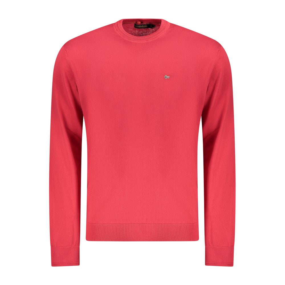 Red Cotton Men's Shirt