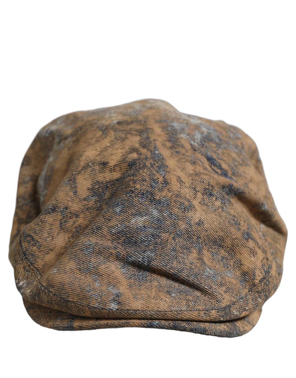 Men Brown Cotton Newsboy Capello Cabbie Hat