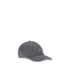 Gray Wool Oves Aries Cap (Baseball Hat)