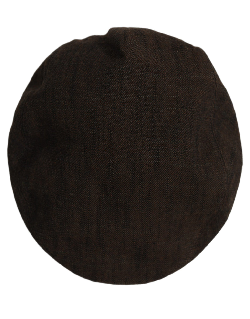 Men Brown Cotton Flat Cloth Newsboy Cap Hat