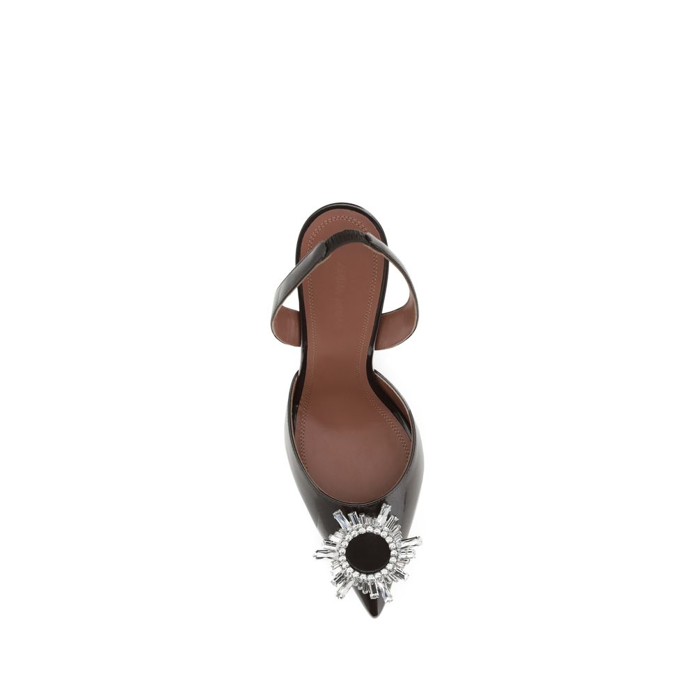 Brown Calf Leather Bos Taurus High Heel Pumps