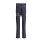 Blue Wool Oves Aries Pants