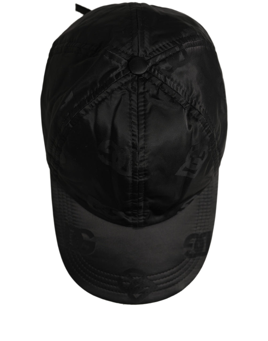 Men Black DG Monogram Baseball Capello Hat