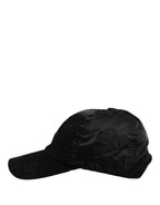 Men Black DG Monogram Baseball Capello Hat