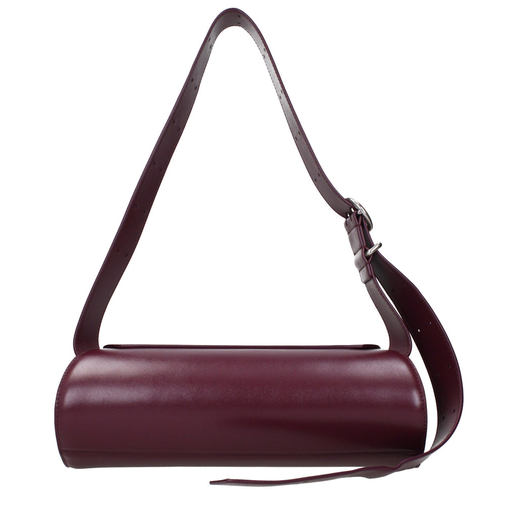 Red Leather Crossbody Bag