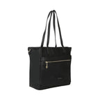 Black Polyethylene Shoulder Bag