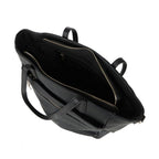 Black Polyethylene Shoulder Bag