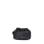 Black Polyethylene Shoulder Bag
