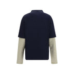 Blue Cotton Sweatshirt