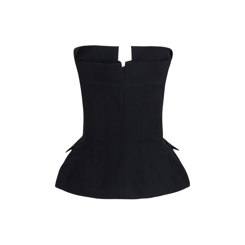 Black Silk Waistcoat
