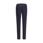 Blue Wool Oves Aries Casual Pants