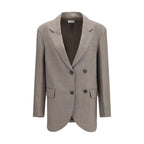 Beige Wool Oves Aries Blazer