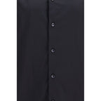 Black Cotton Dress Shirt