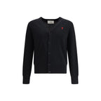 Black Wool Oves Aries Cardigan