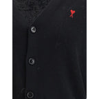 Black Wool Oves Aries Cardigan